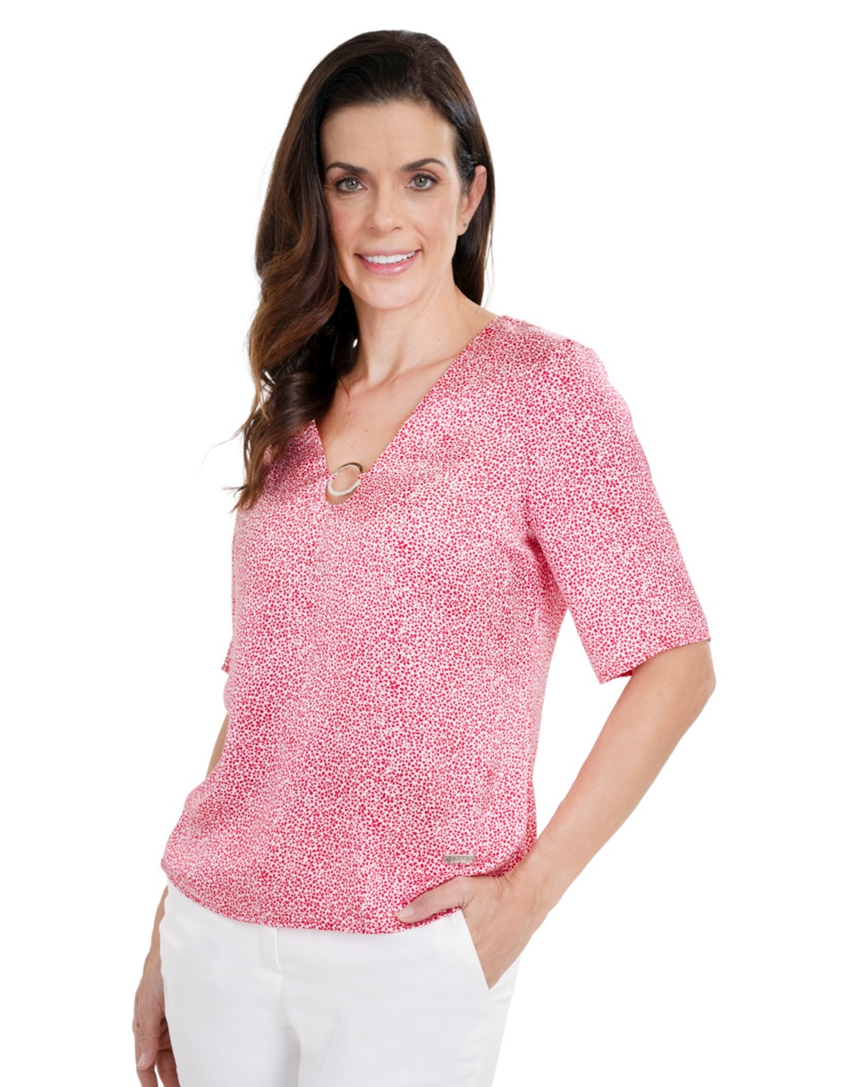 Blusa manga corta para mujer Blusa manga corta para mujer
