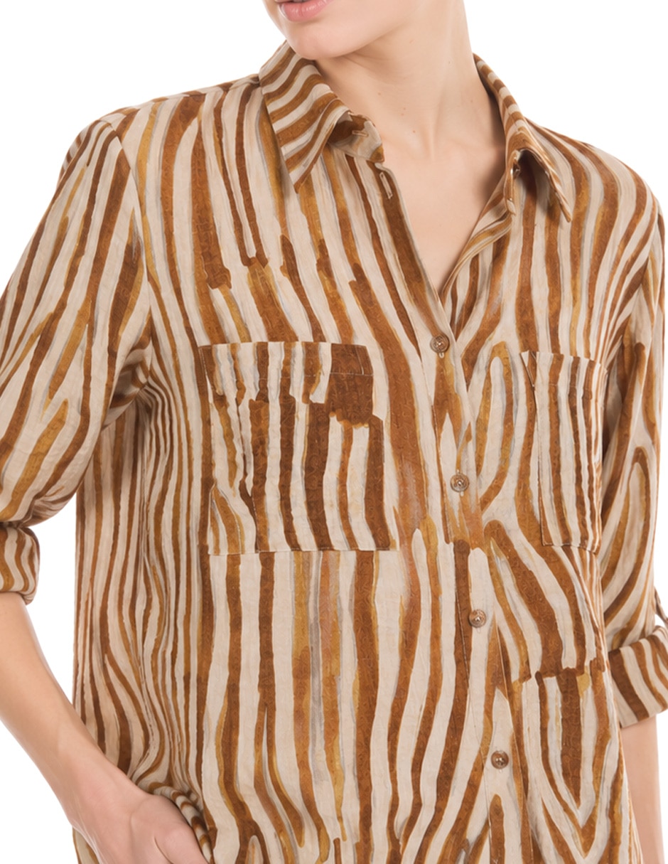 Blusa manga 3/4 para mujer 4