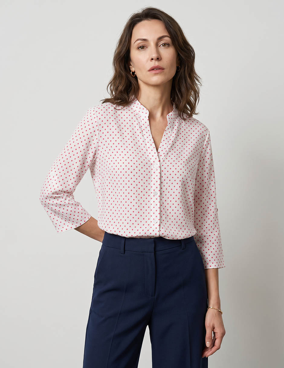 Blusa manga 3/4 para mujer Blusa manga 3/4 para mujer