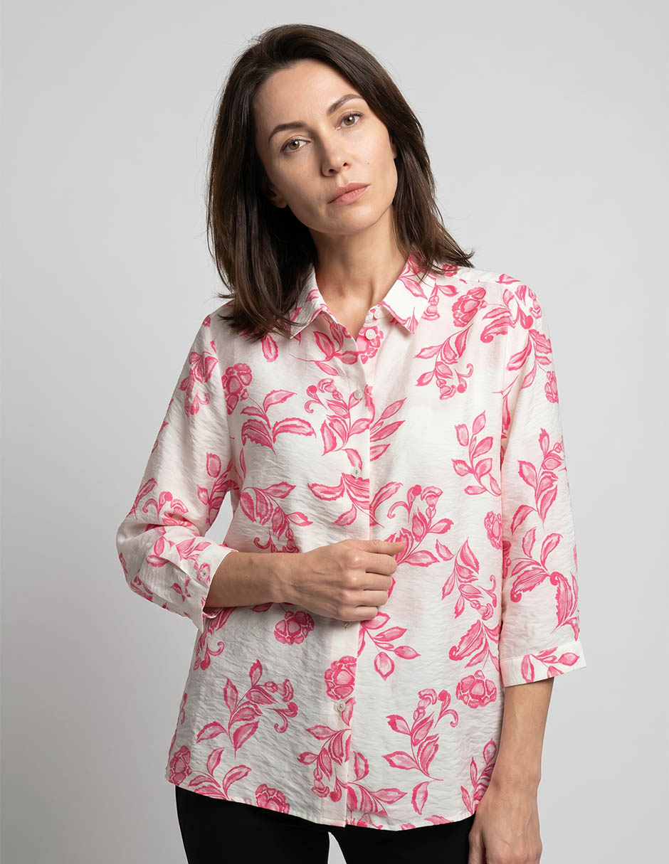 Blusa manga 3/4 para mujer