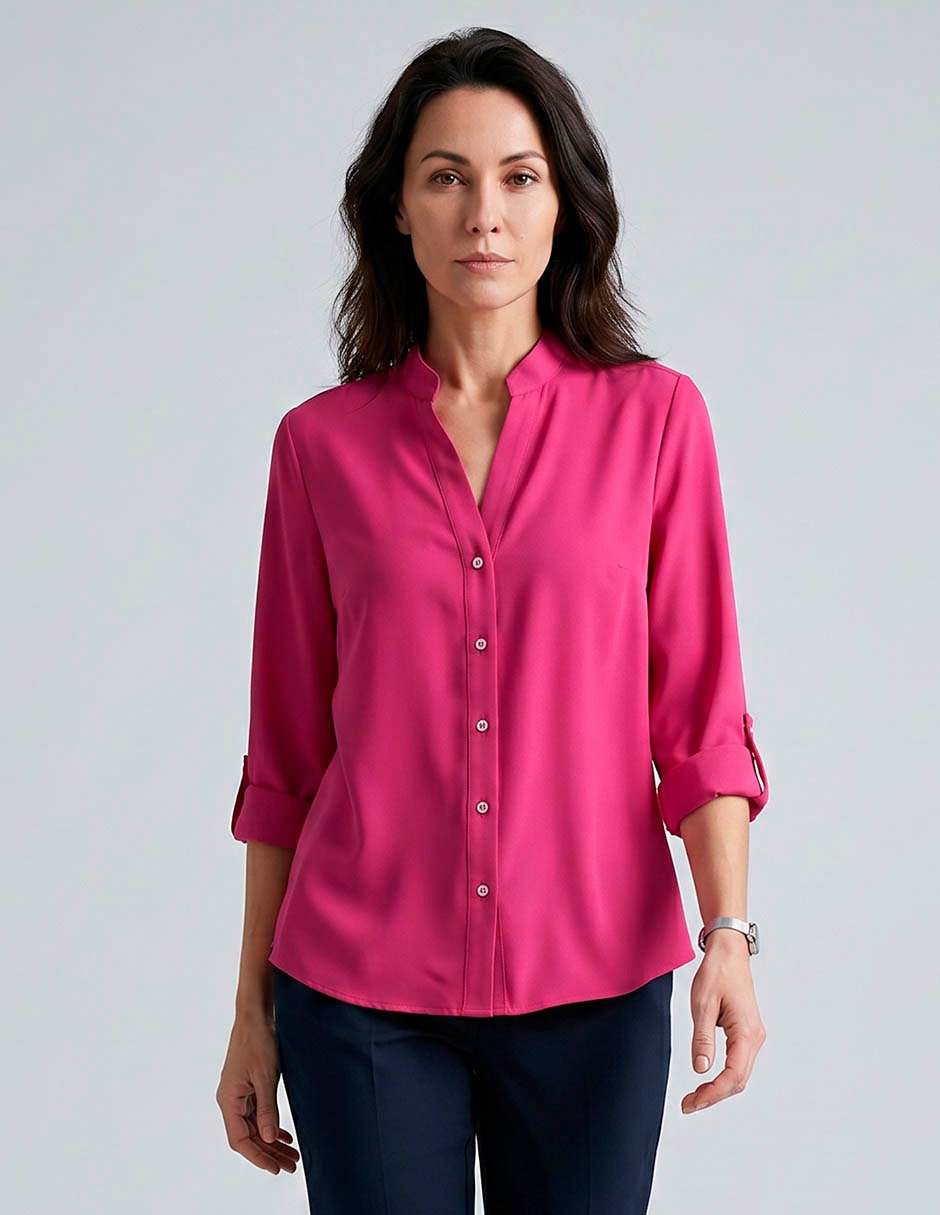 Blusa manga 3/4 para mujer