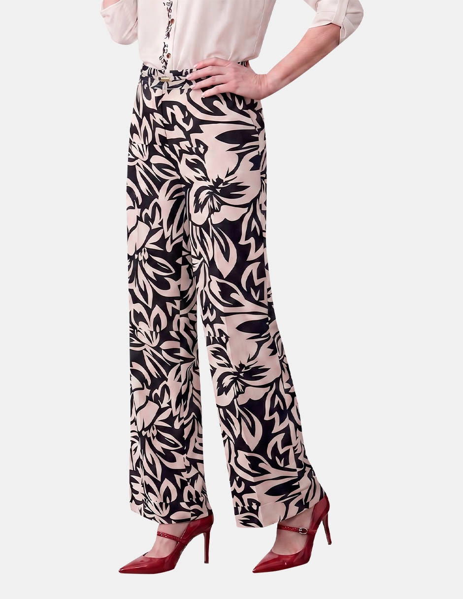 Pantalón regular recto para mujer 4