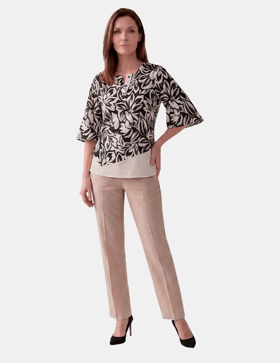 Blusa manga corta para mujer 2