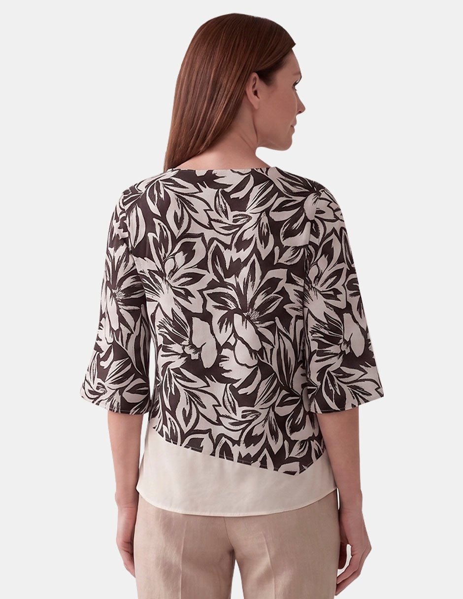 Blusa manga corta para mujer 3