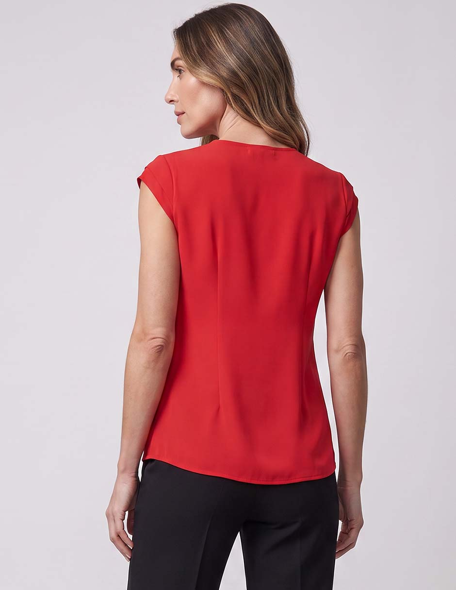 Blusa manga corta para mujer 2