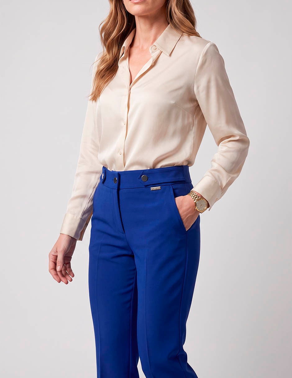 Pantalón de vestir Chaps Straight para mujer