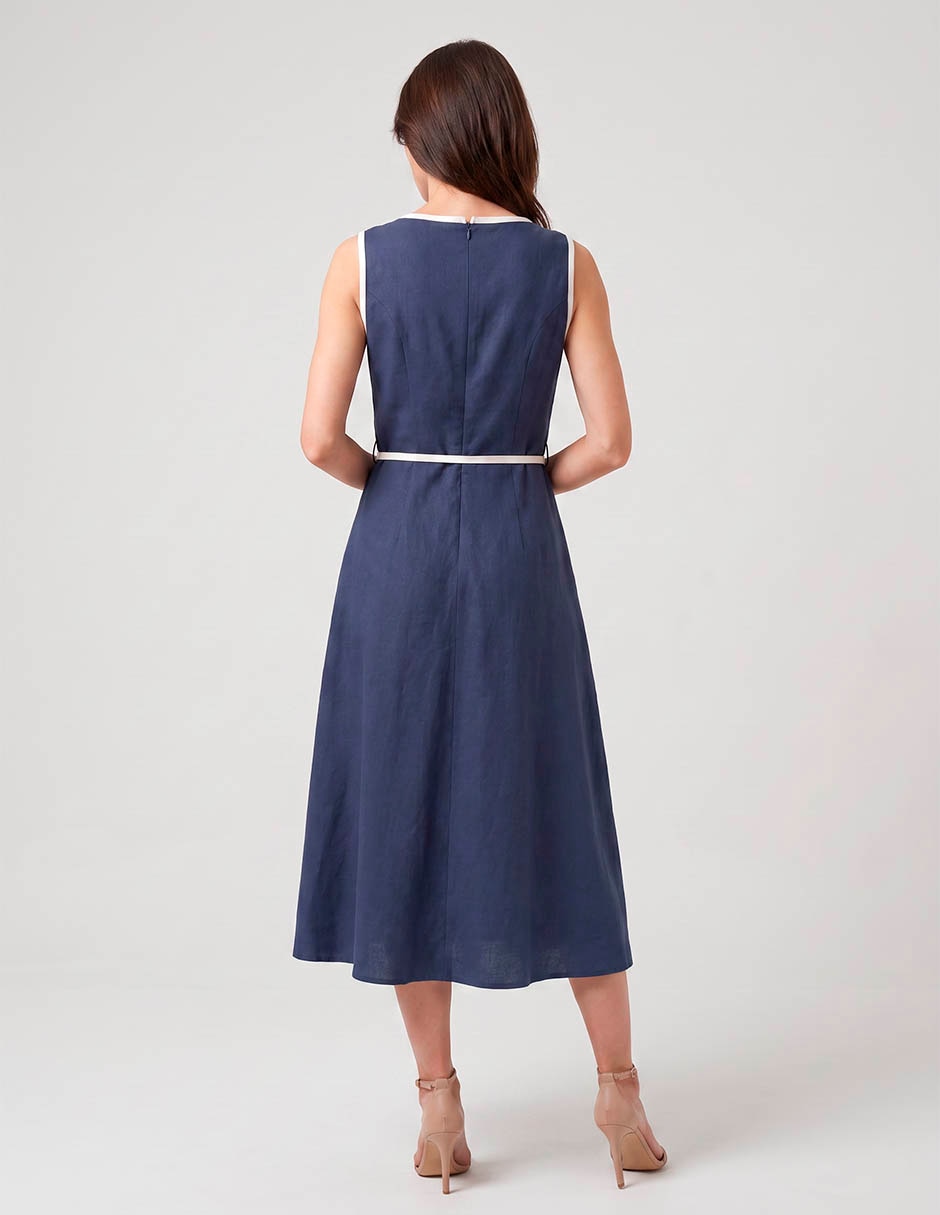 Vestido 3/4 casual para mujer 2