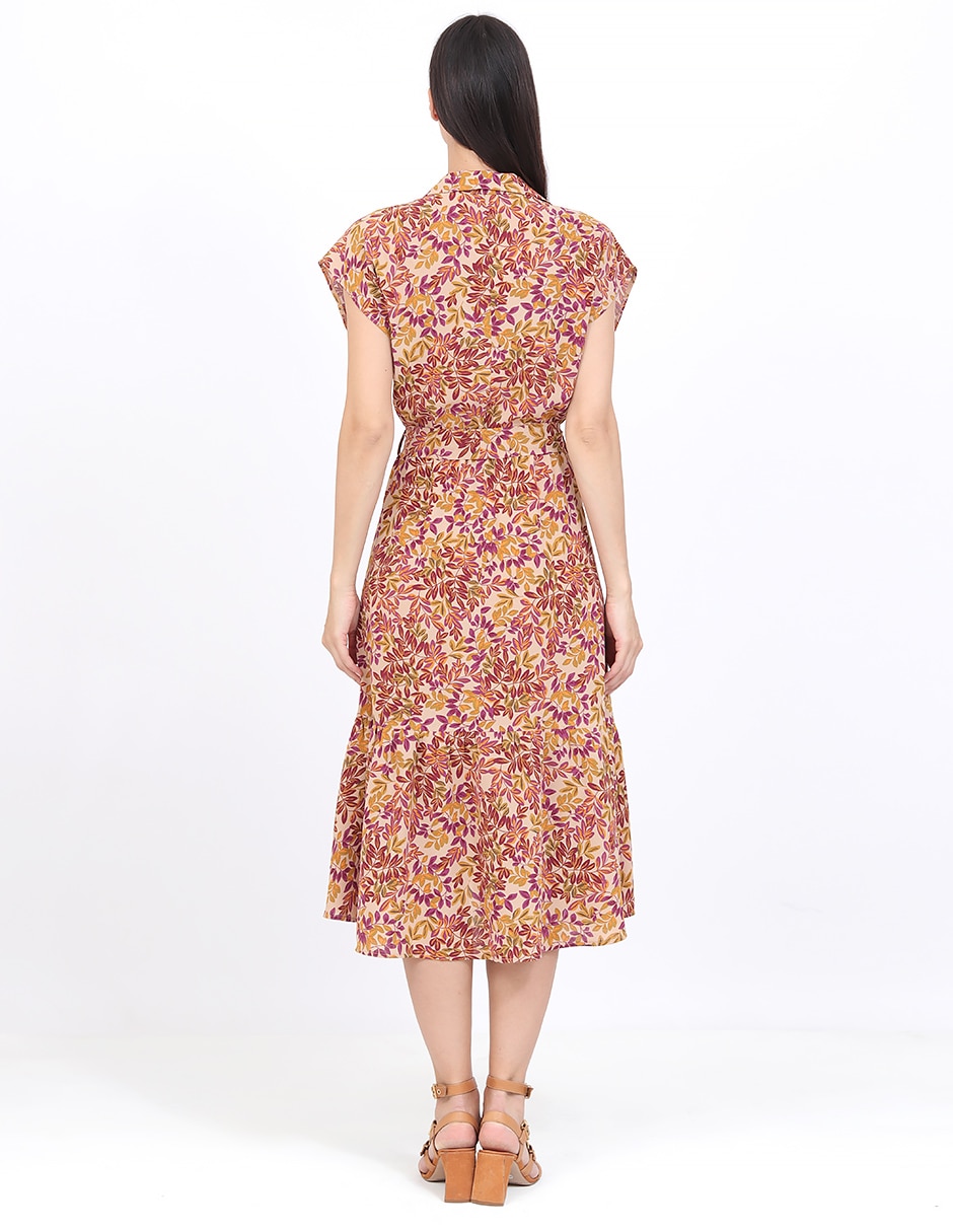 Vestido midi casual para mujer