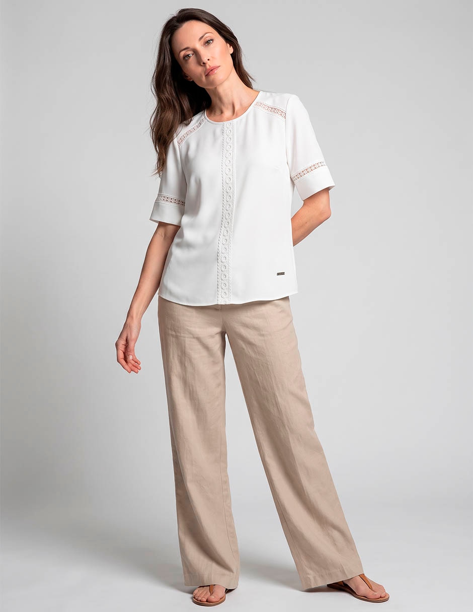 Blusa manga corta para mujer Blusa manga corta para mujer