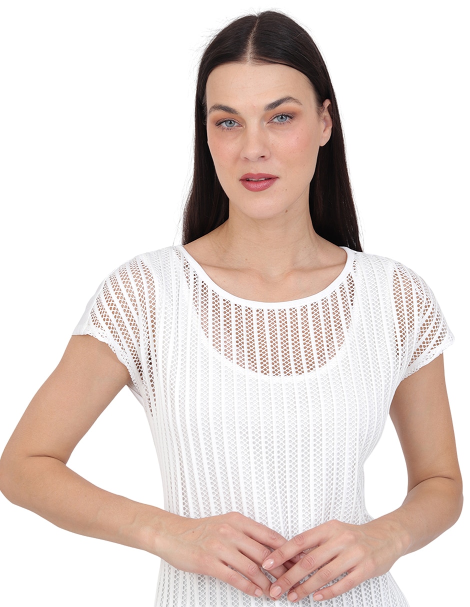 Blusa manga corta para mujer 2
