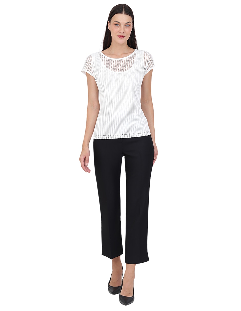 Blusa manga corta para mujer 3