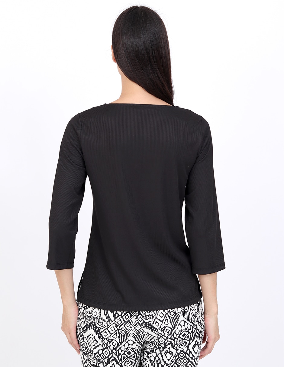 Blusa manga 3/4 para mujer 3