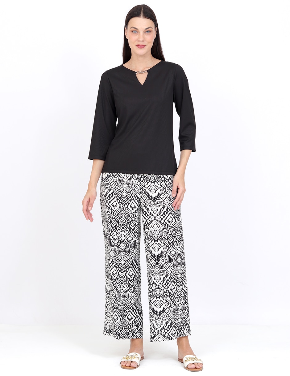 Blusa manga 3/4 para mujer 6