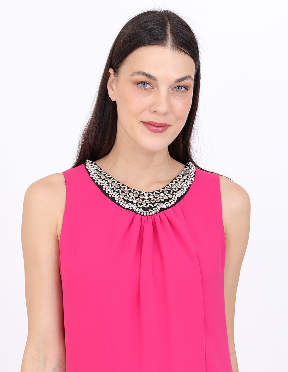 Vestido a la rodilla fiesta grupo bremen para mujer 4