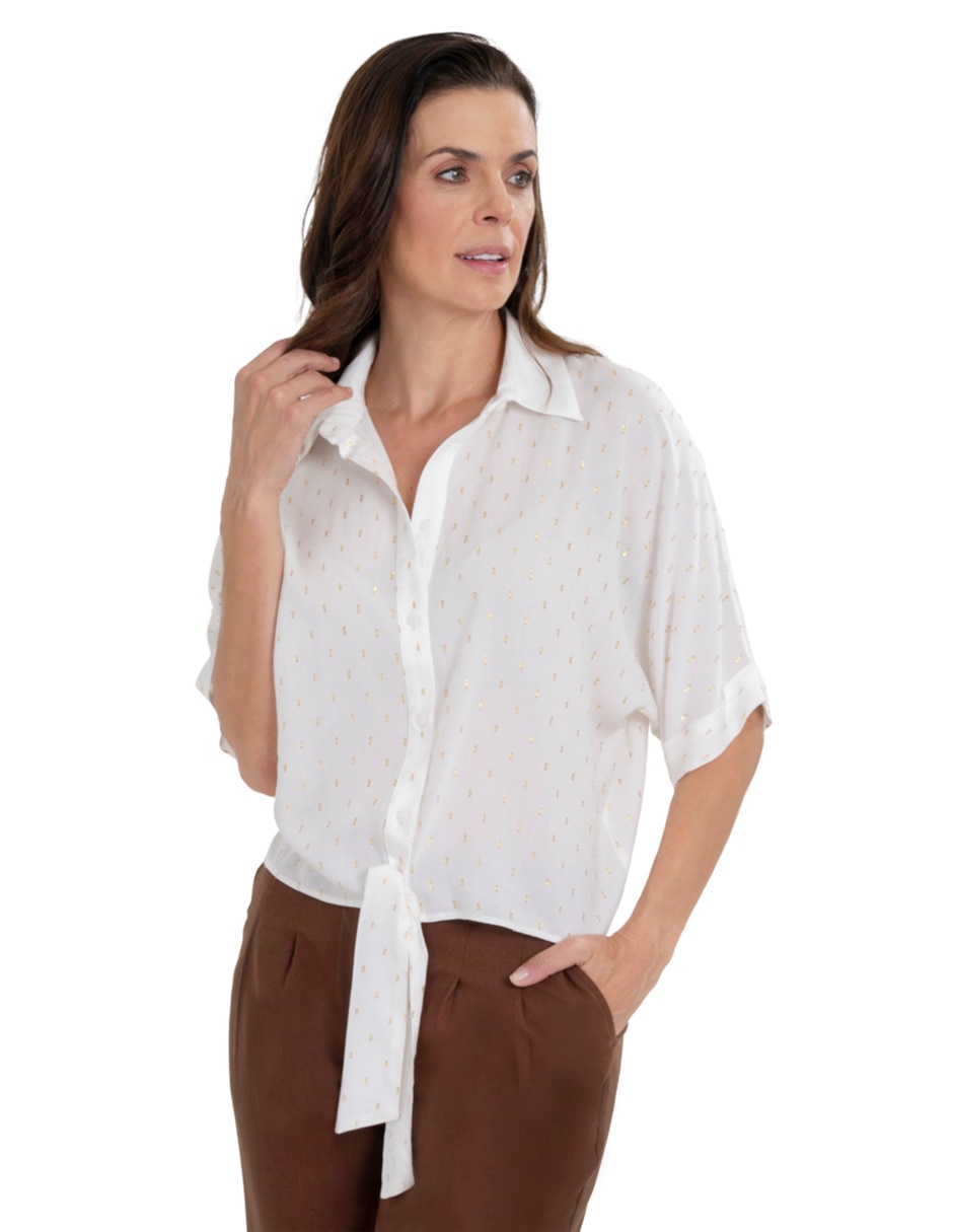 Blusa manga corta para mujer Blusa manga corta para mujer