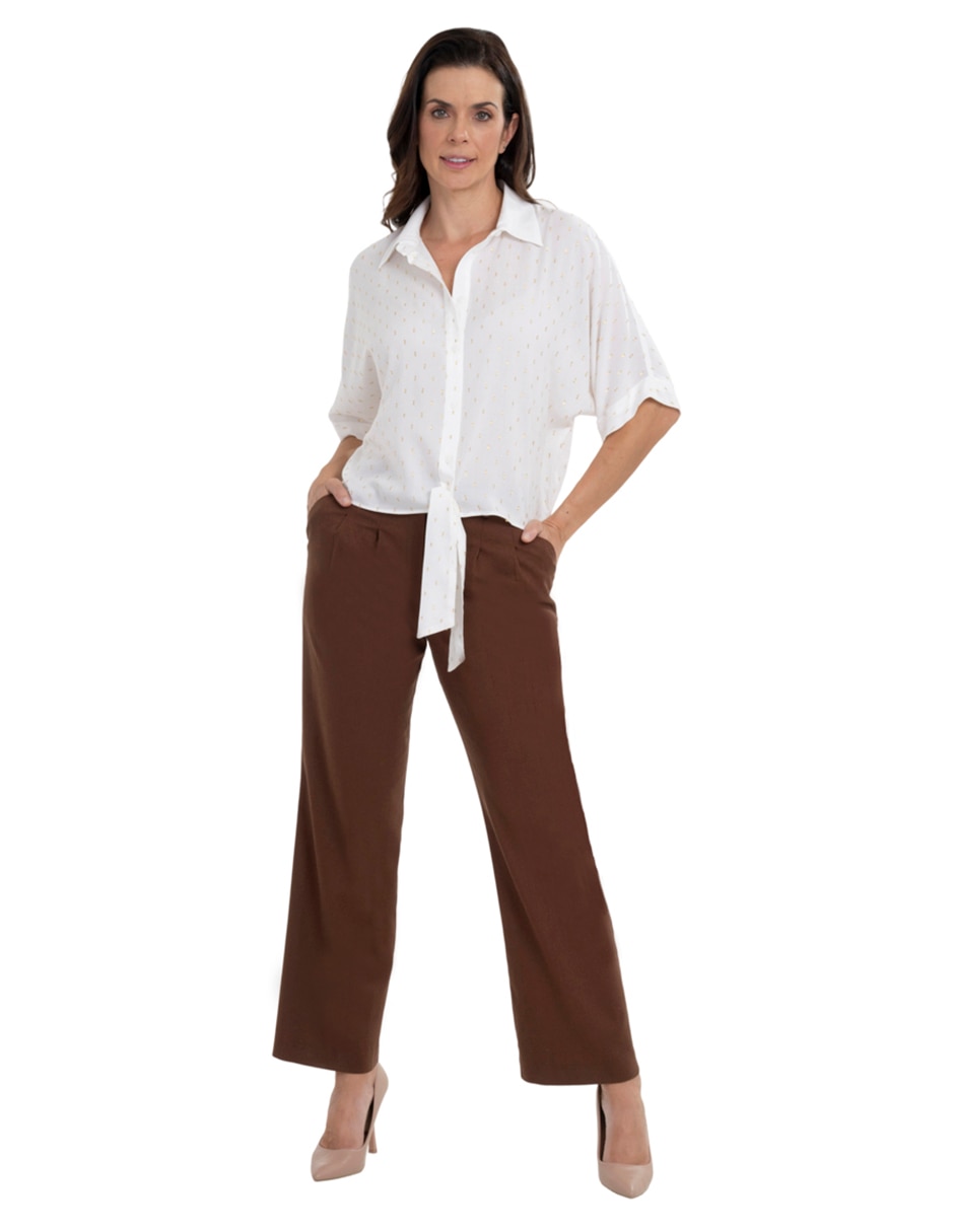 Blusa manga corta para mujer 2