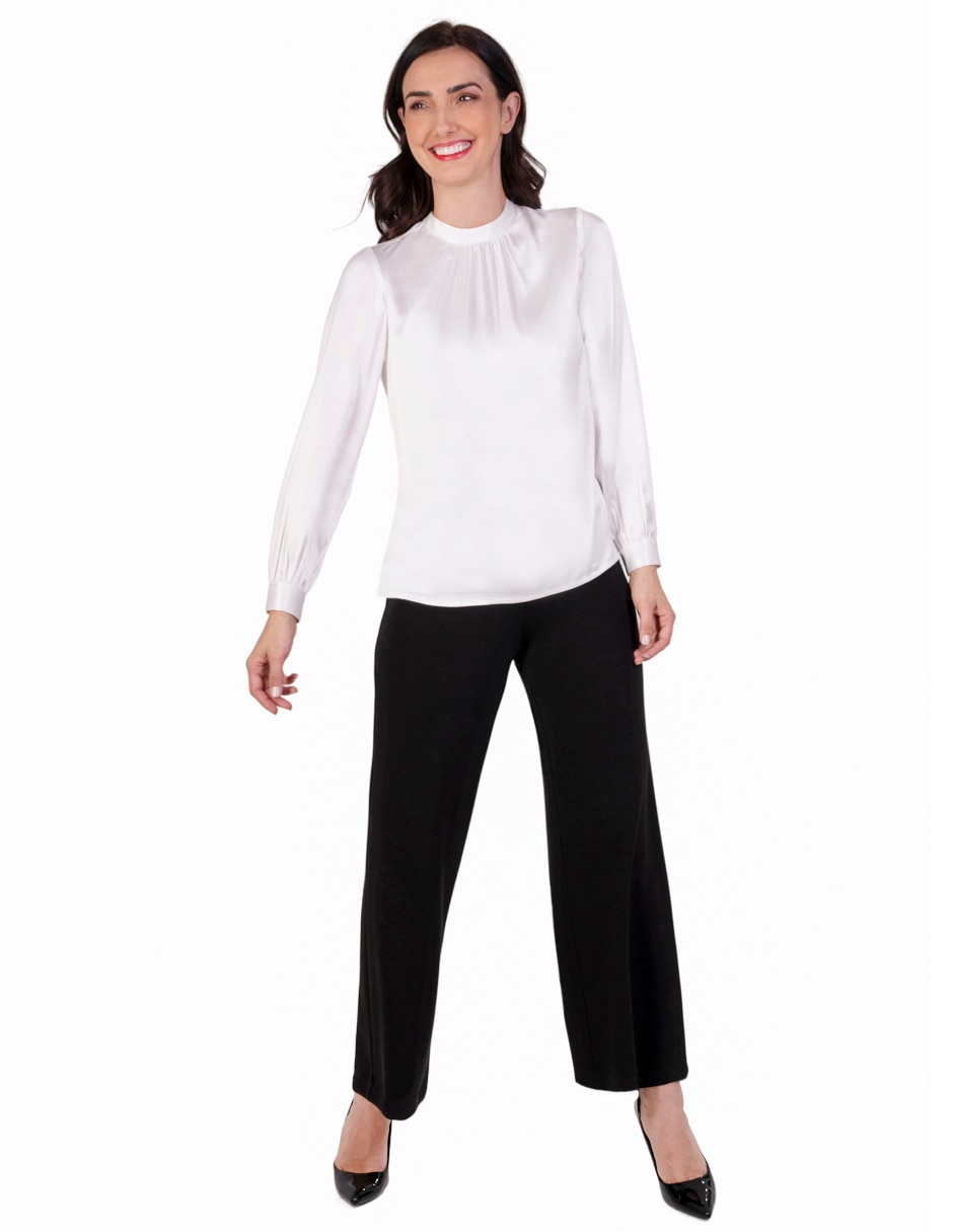 Blusa manga larga para mujer 2