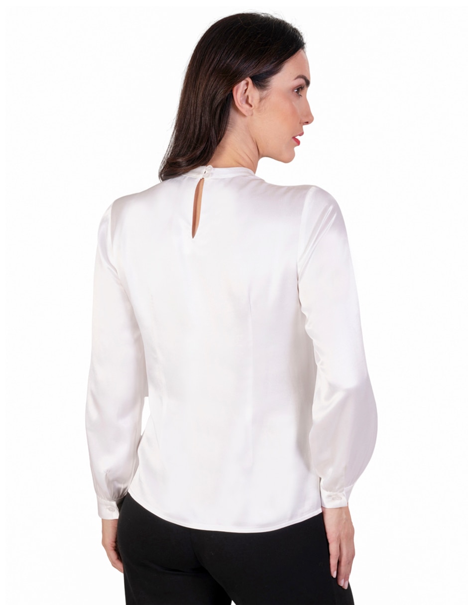 Blusa manga larga para mujer 3