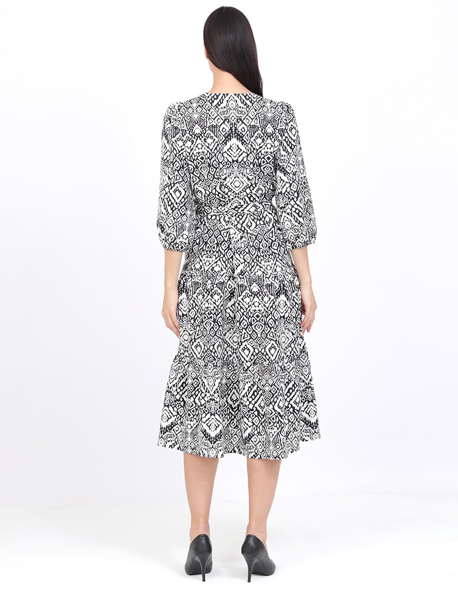 Vestido midi casual grupo bremen para mujer 3