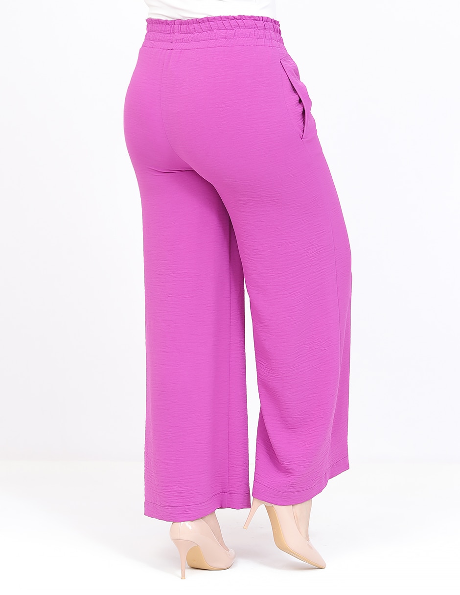 Pantalón regular regular para mujer 2