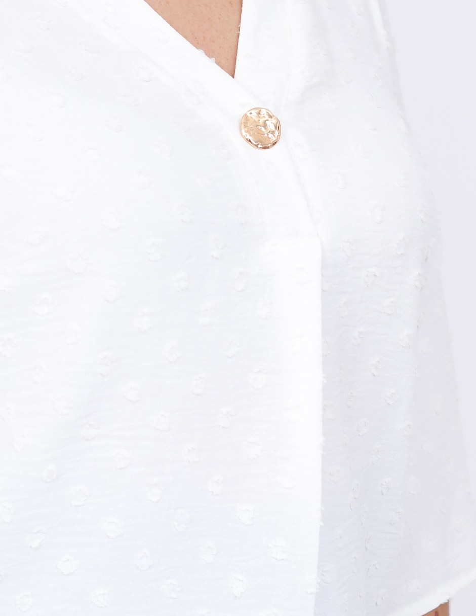 Blusa manga 3/4 para mujer 5