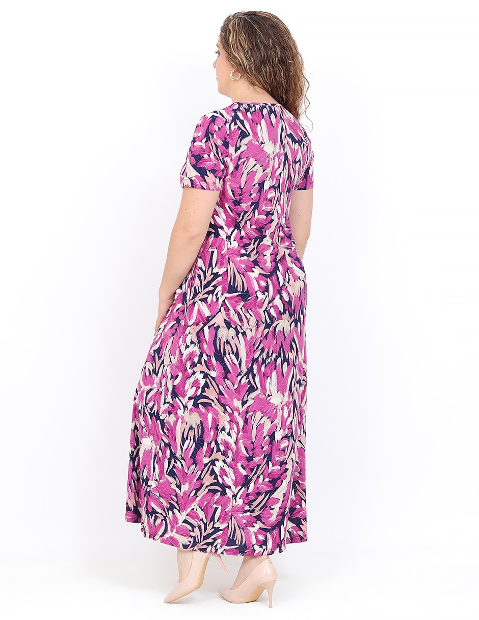 Vestido midi casual grupo baltra para mujer 5