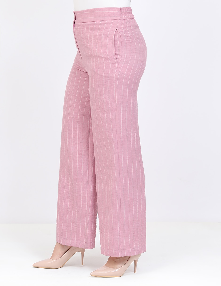 Pantalón regular slim para mujer 4
