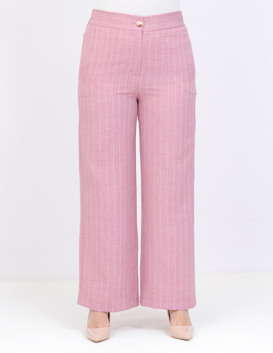 Pantalón regular slim para mujer Pantalón regular slim para mujer