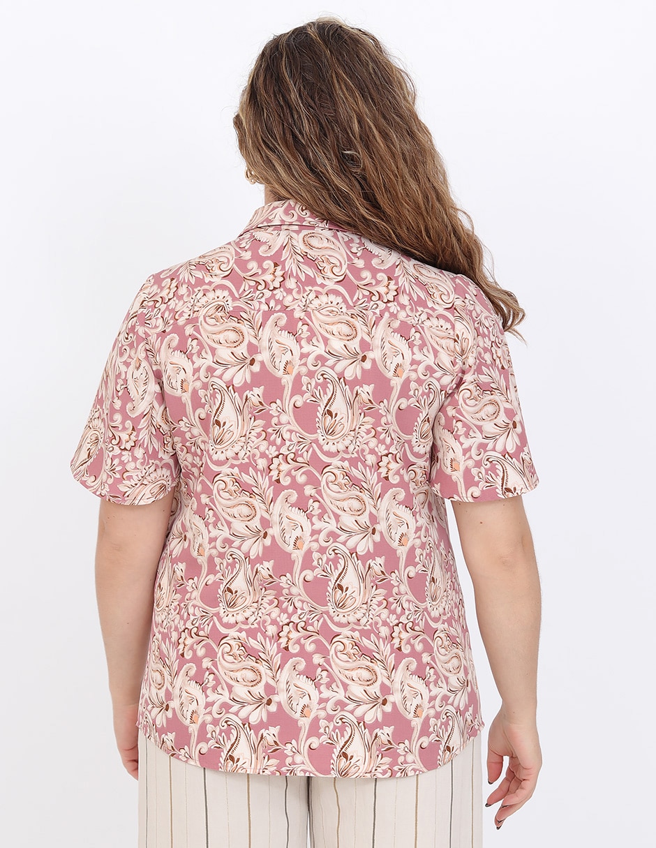Blusa manga corta para mujer 6
