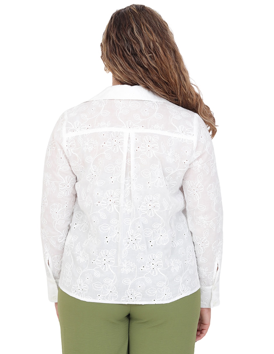 Blusa manga larga para mujer 2