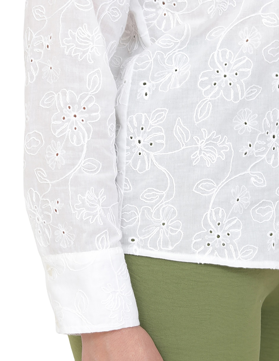 Blusa manga larga para mujer 3