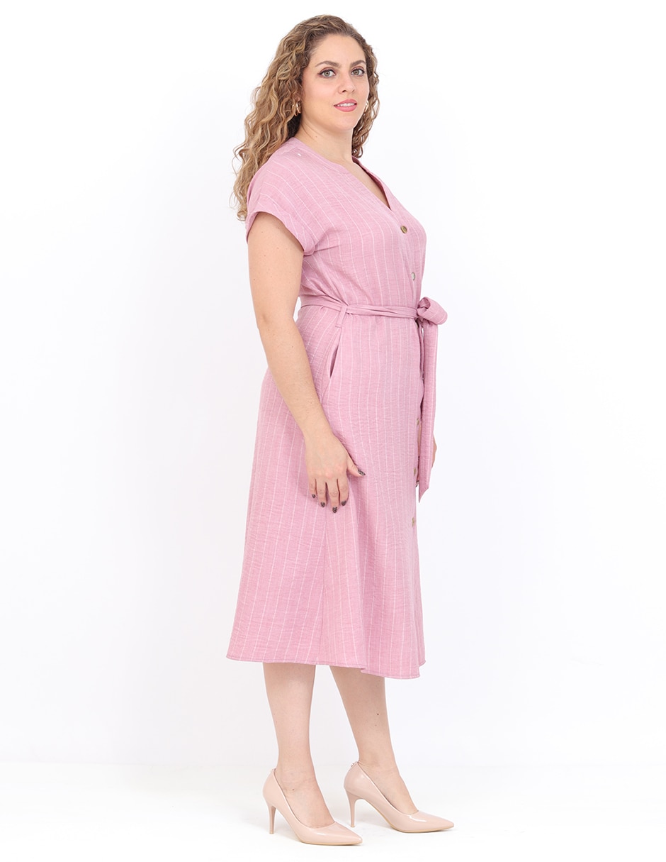 Vestido midi casual grupo loreto para mujer 4