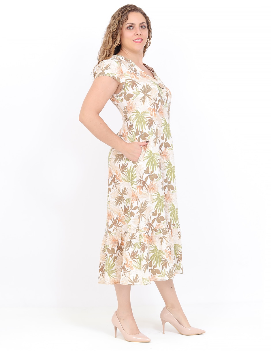 Vestido midi casual grupo luanda para mujer 2