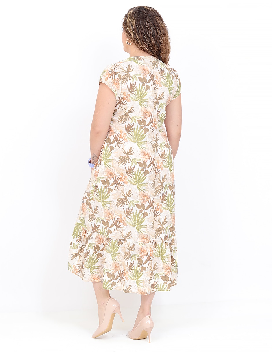 Vestido midi casual grupo luanda para mujer 5