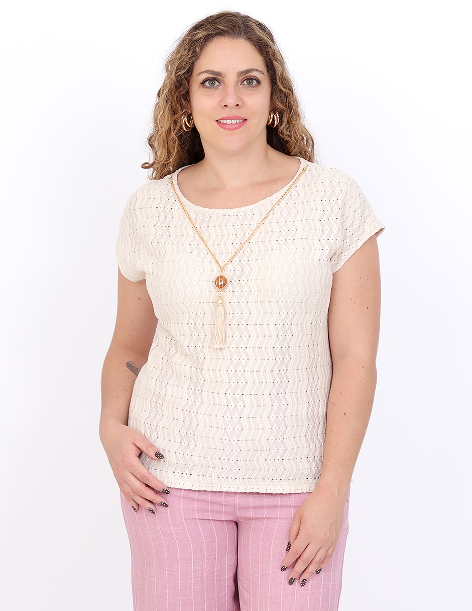 Blusa manga corta para mujer Blusa manga corta para mujer