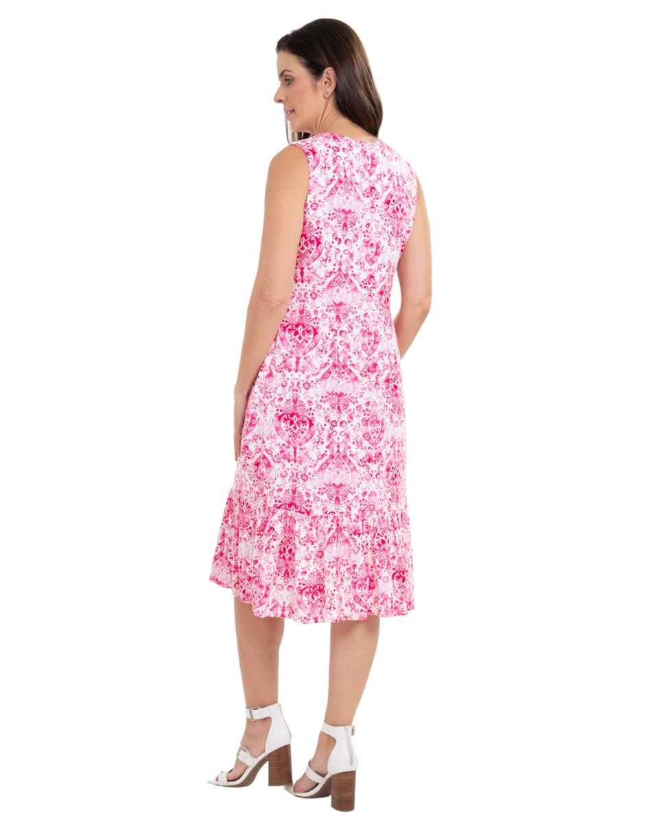 Vestido 3/4 casual Chaps para mujer