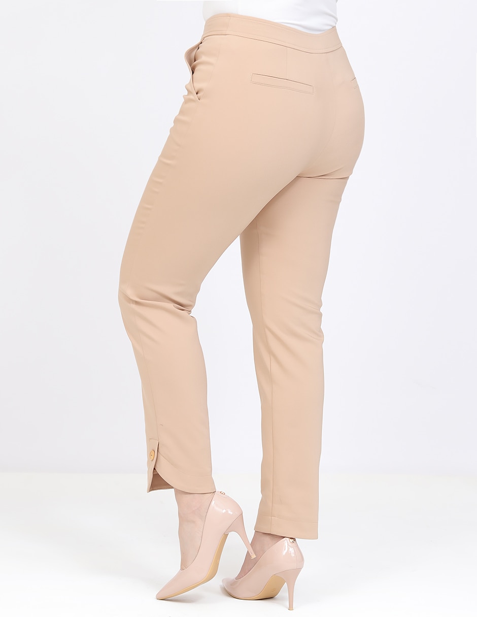 Pantalón de vestir slim para mujer 2