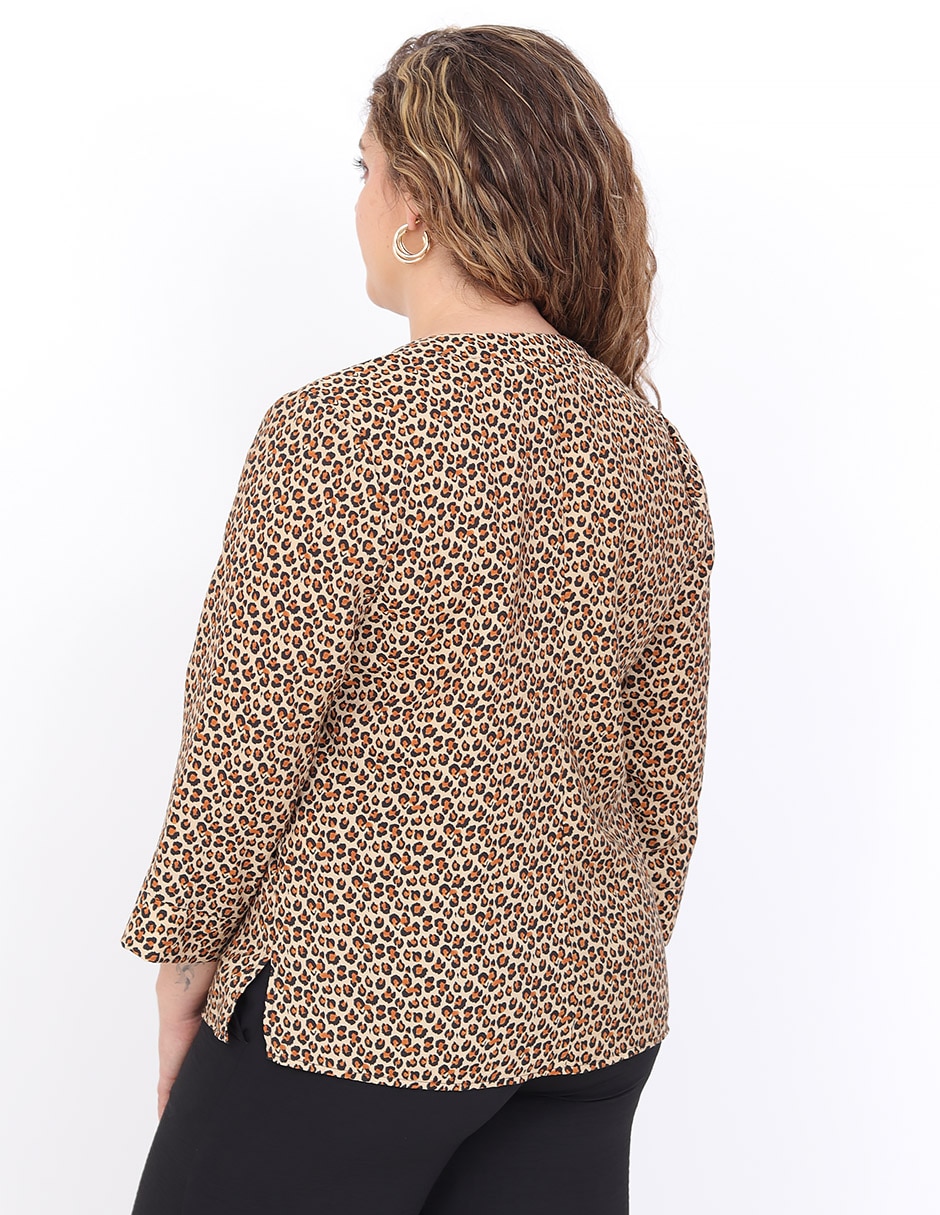 Blusa manga 3/4 para mujer 3