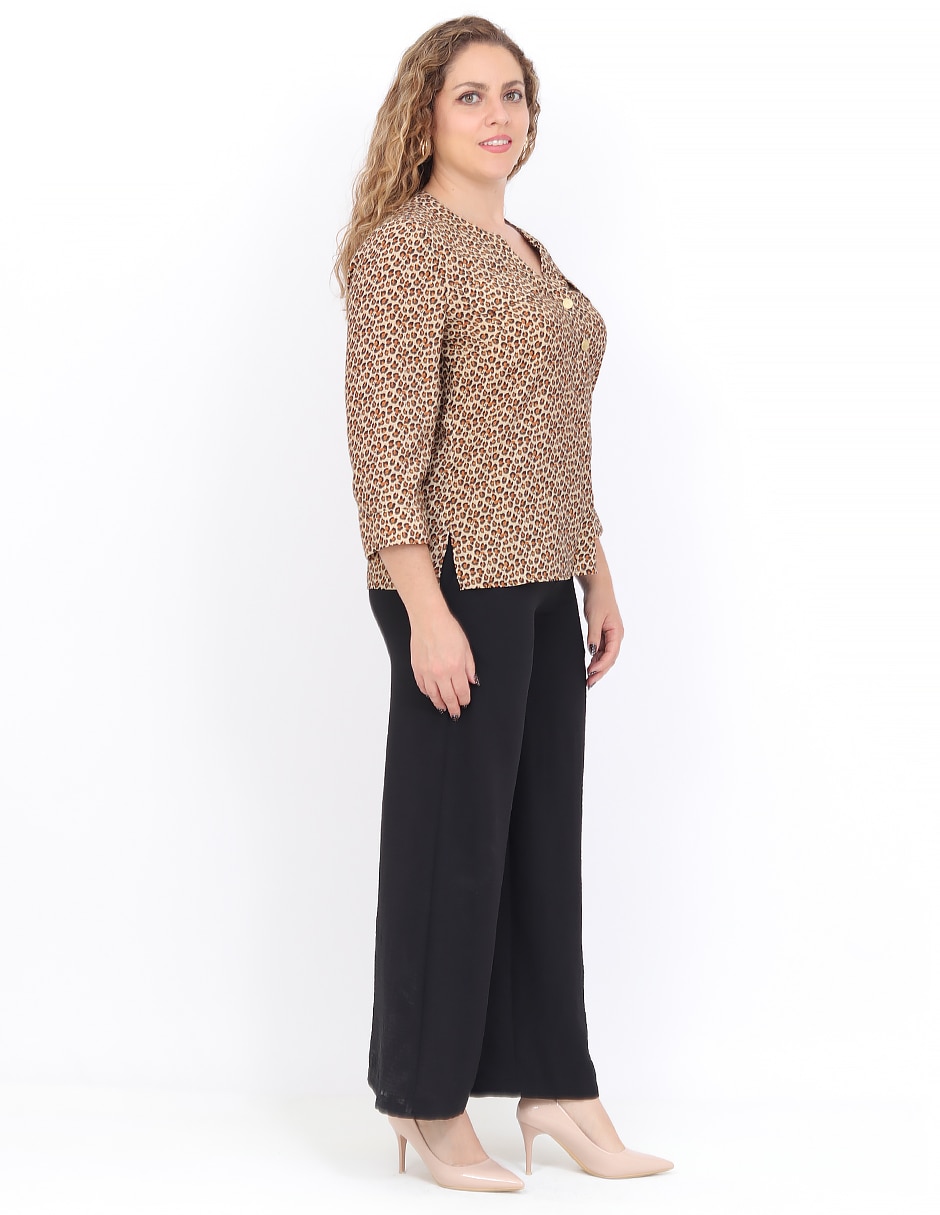 Blusa manga 3/4 para mujer 6