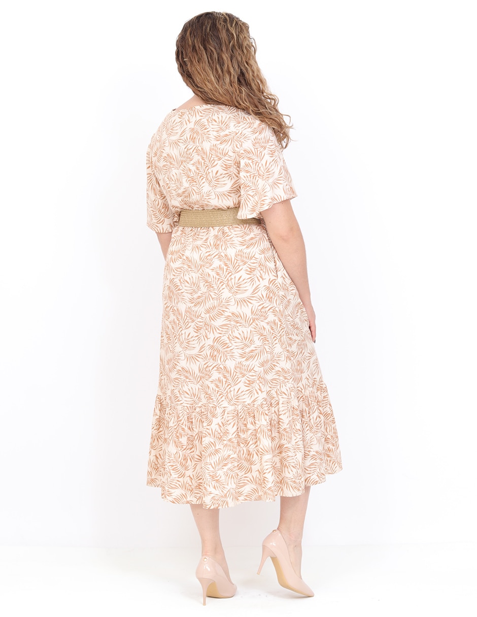 Vestido midi casual grupo luanda para mujer 3