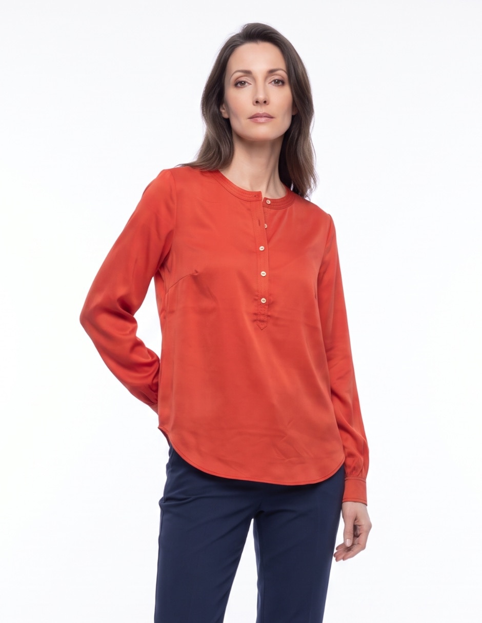 Blusa manga larga para mujer Blusa manga larga para mujer