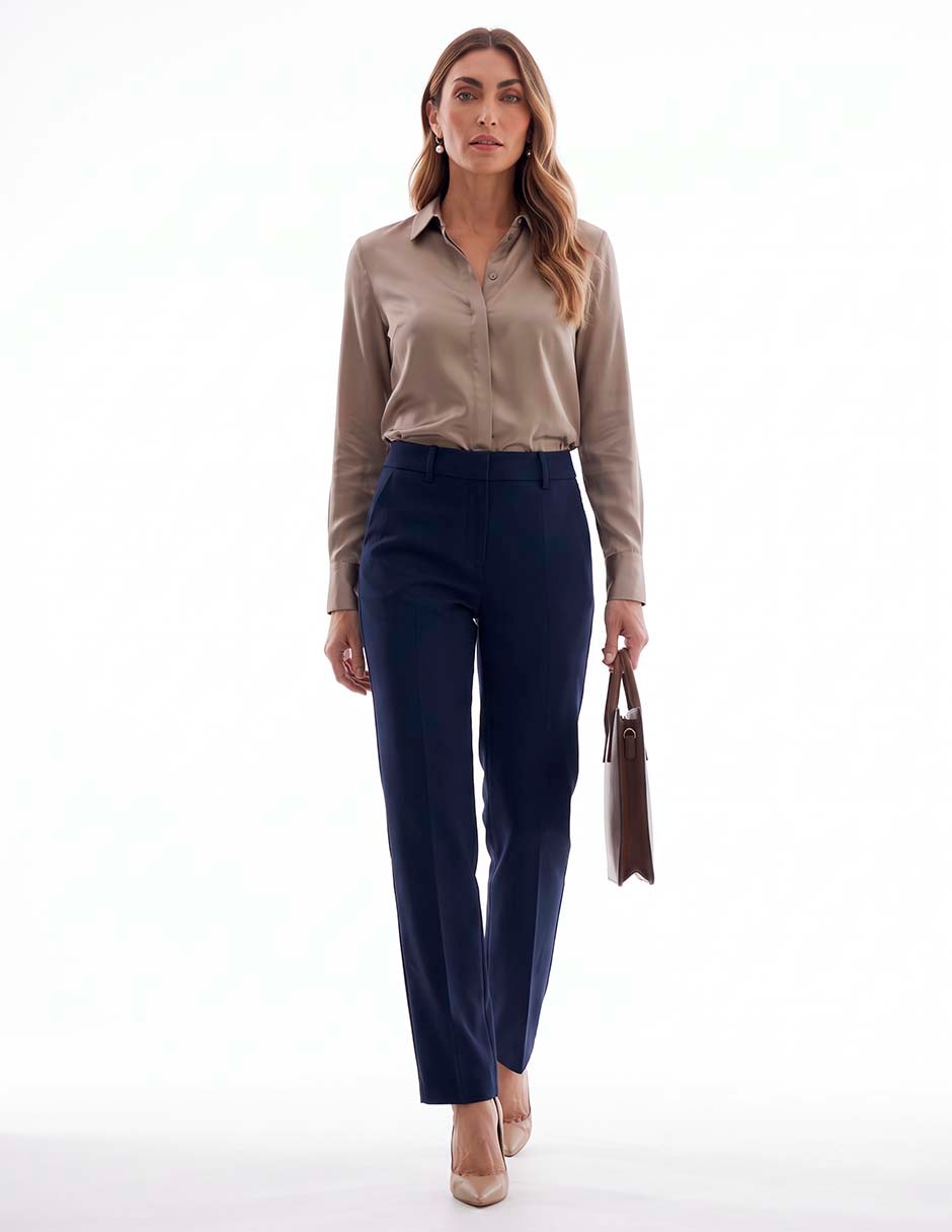 Pantalón recto para mujer 4