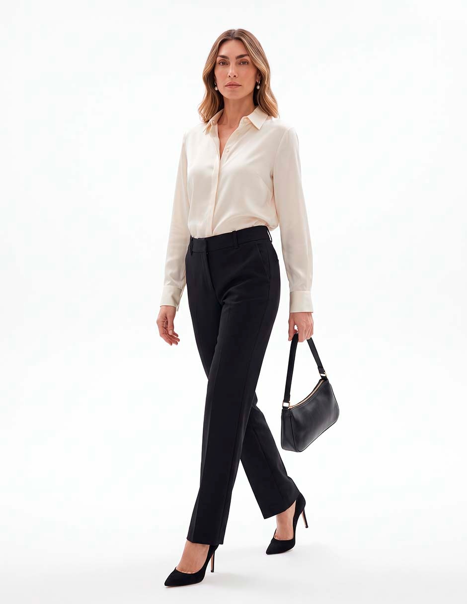 Pantalón recto para mujer 3