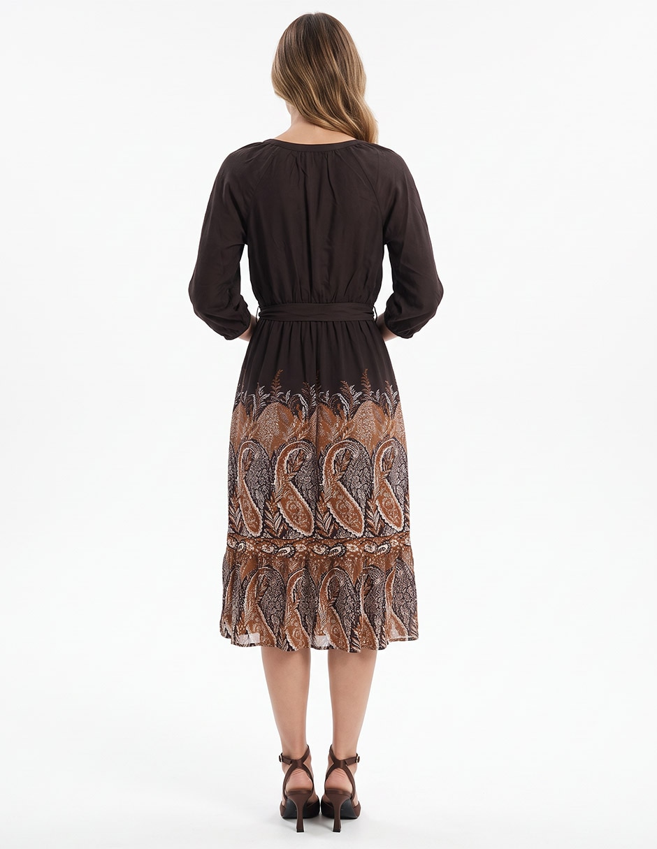 Vestido midi casual para mujer 4