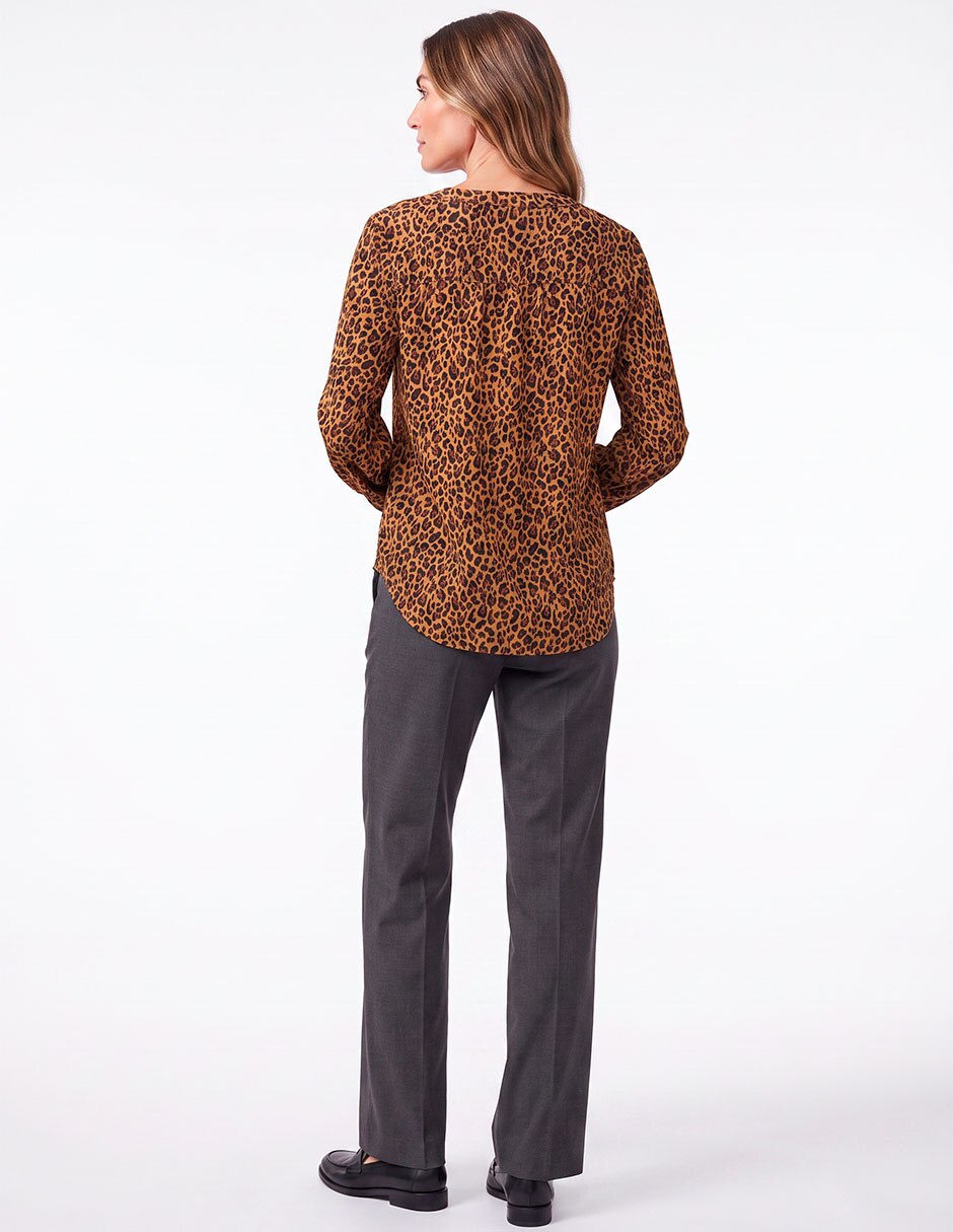 Blusa manga larga para mujer 4