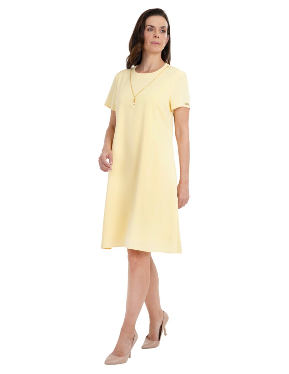 Vestido a la rodilla casual para mujer Vestido a la rodilla casual para mujer
