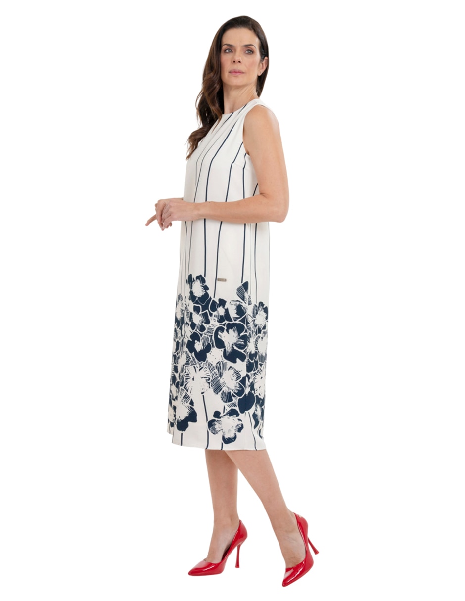 Vestido midi casual para mujer 4