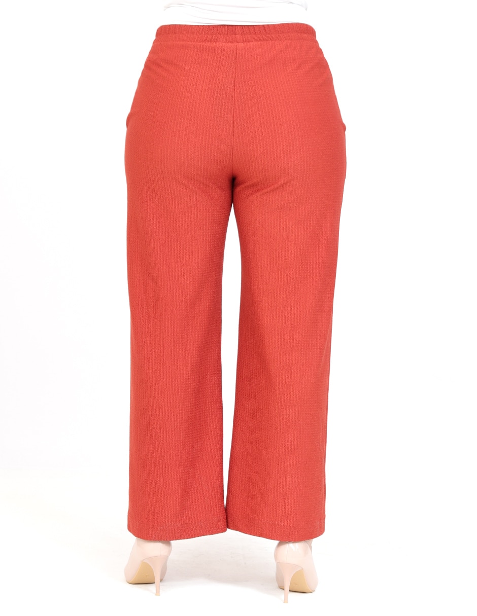 Pantalón regular slim para mujer 4