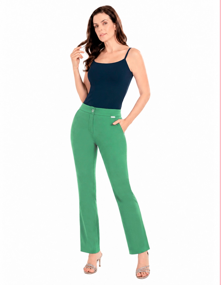 Pantalón regular para mujer 4