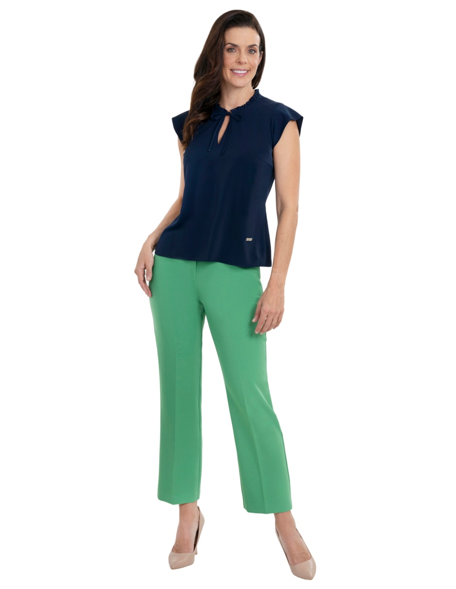 Blusa manga corta para mujer 2